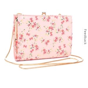 URBAN EXPRESSIONS ELIJAH FLORAL CROSSBODY 